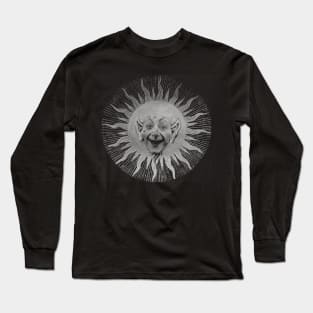 Georges Méliès "Sun" Design T-Shirt Long Sleeve T-Shirt